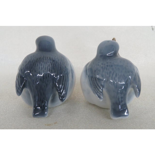 Ceramic Vintage Bone China Baby Bird Salt and Pepper Shakers Set 4500b For Sale - Image 7 of 9