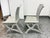 Regency Reproduction Curule Side Chairs, Pair For Sale - Image 4 of 12
