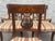 Early 20th Century Traditional Duncan Phyfe Style Lyre Back Dining Chairs - Set of 6 For Sale - Image 5 of 10