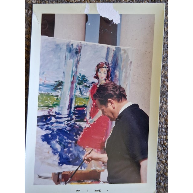Mid 20th Century Dimitrie De Berea Oil on Canvas Great Provenance! For Sale - Image 9 of 13