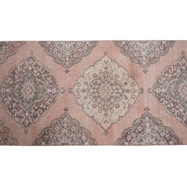 Vintage Extra Long Turkish Runner With Soft Muted Color 2'10" X 22'8" For Sale - Image 9 of 13