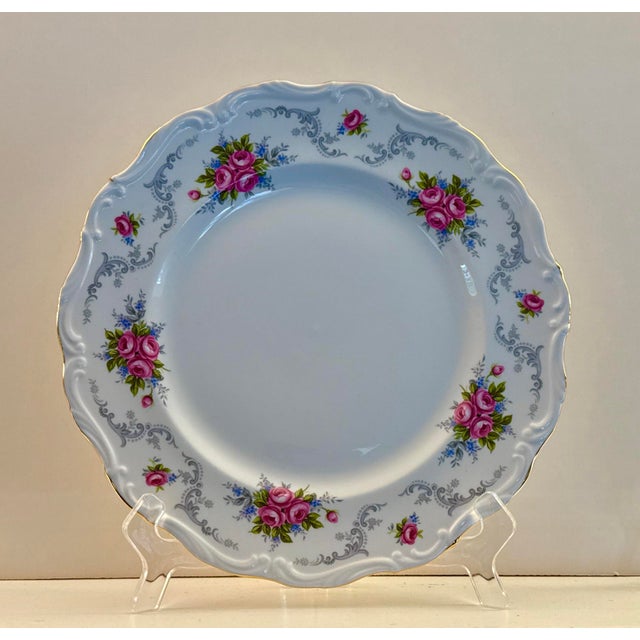 White Royal Albert Tranquility Dinner Plates, Late 1980s - Set of 3 For Sale - Image 8 of 12