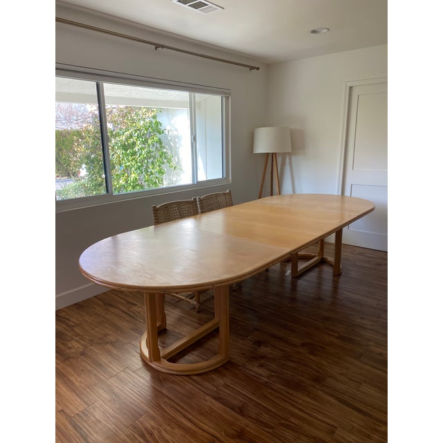 1960s 1960s McGuire San Francisco Extendable Dining Table For Sale - Image 5 of 13