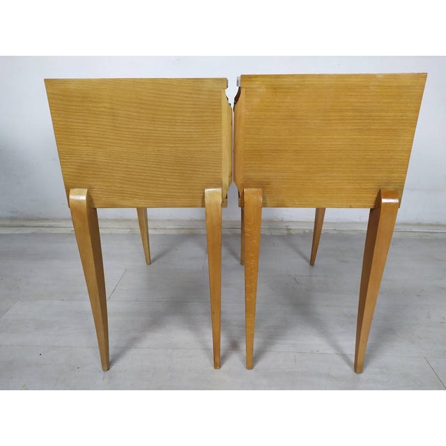 Sycomore Bedside Tables, 1950s, Set of 2 For Sale - Image 11 of 17