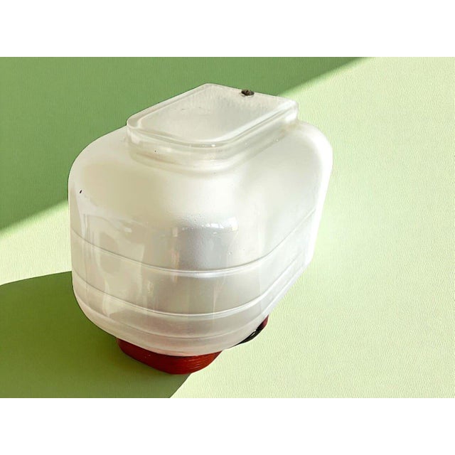 1990s Glass and Wood Wall Light, 1990s For Sale - Image 5 of 13