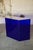 Blue International Acrylic Glass Reception Display Stands, 1980, Set of 2 For Sale - Image 11 of 18