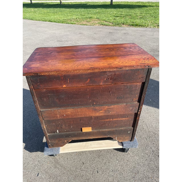 1900-1909 Quartersawn Oak Washstand For Sale In Nashville - Image 6 of 8