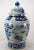 2020s Chinese Blue and White Porcelain Ginger Jar With Flowers & Flying Birds For Sale - Image 5 of 13