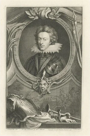 Portrait of Henry Frederick, Prince of Wales, 1750, Print