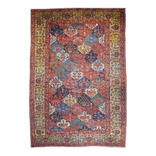 1930s Vintage Bakhtiari Rug 12'10'' x 18'8'' For Sale