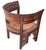 Wood Antique Marquetry & Mother-of-Pearl Round-Back Chair For Sale - Image 7 of 12