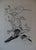 Claude Weisbuch, Nude The Fall, 1975, Engraving For Sale