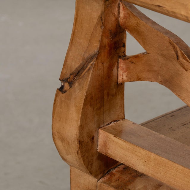19th Century Swedish Pine Bench With Storage For Sale - Image 16 of 18
