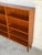 Mid 20th Century Vintage Danish Modern Teak Bookcase Display Shelf Cabinet on Tapered Legs For Sale - Image 5 of 9