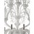 Glass Venetian Modern White Ca Rezzonico with Curls Murano Glass Chandelier by Simoeng For Sale - Image 7 of 8