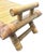 Mid 20th Century Vintage MCM Bamboo Folding Portable Serving Tray For Sale - Image 5 of 11