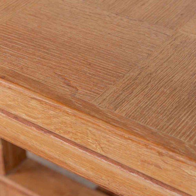 French Carved Wood Dining Table by Charles Dudouyt, Attributed For Sale - Image 15 of 16