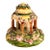 19th Century Staffordshire Gazebo Summerhouse Pastille Burner For Sale
