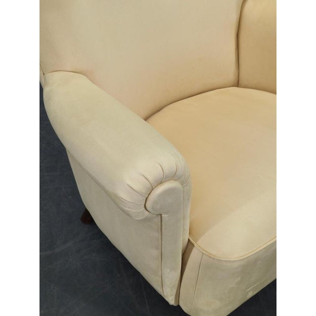 Danish High Back Wing Lounge Chair, 1950s For Sale - Image 9 of 13