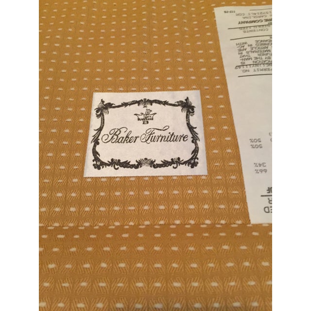 1990s Baker Upholstered Swivel Club Chairs- a Pair For Sale - Image 9 of 10