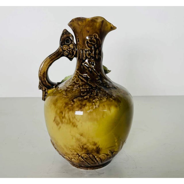 Art Nouveau Amphora Art Noveau Pitcher For Sale - Image 3 of 5