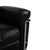 Cassina LC 2 Two-Seater Sofa in Black Leather by Le Corbusier for Cassina For Sale - Image 4 of 12