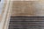Textile Modern Art Deco Tan Rug "Skyscape" Bauhaus Patterned Sunset Skyline For Sale - Image 7 of 9