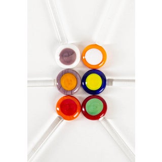 Multicolored Cocktail Swizzle Sticks, Set of 6 For Sale