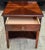 Modern Hickory Chair Company Bookmatched Fruitwood Tiered Stretcher Side Table For Sale - Image 3 of 8
