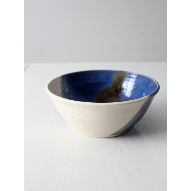 Vintage Studio Pottery Bowl For Sale - Image 6 of 12