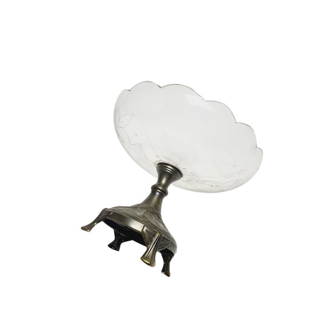 Art Nouveau Bowl on Stand, Germany, 1900s For Sale - Image 14 of 15