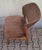 Wood Mid-Century Dining Chairs with Beechwood Frame and Brown Fabric Upholstery, 1960s, Set of 4 For Sale - Image 7 of 10
