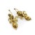 Late 18th Century Late 18th Century Georgian Iberian 21k Gold Pendeloque Diamond Earrings, A Pair For Sale - Image 5 of 9