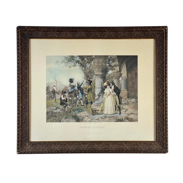 Published in Paris in 1897 by the renowned Goupil & Cie, this elegant photogravure reproduces Premier Chapitre (“First...