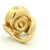 1970s Vintage Italian 18k Gold South Sea Pearl and Diamond Cocktail Ring, 1970s, Size 5.5 For Sale - Image 5 of 15