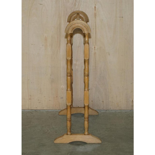 Victorian Pine Towel Rail, 1900s For Sale - Image 16 of 17