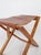 Mogens Koch Folding Stool Mk30 by Mogens Koch for Interna Denmark, 1960s For Sale - Image 4 of 8