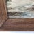 Brown 1951 MCM Oak Frame Oil Painting For Sale - Image 8 of 13