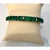 40 Ct Natural Emerald Cut Emerald Cocktail Tennis Bracelet 14 Kt White Gold 7.5" For Sale - Image 14 of 16