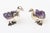 Modern Signed Gerson Silver Plate and Amethyst Duck Sculptures Pair of 90's For Sale - Image 3 of 11