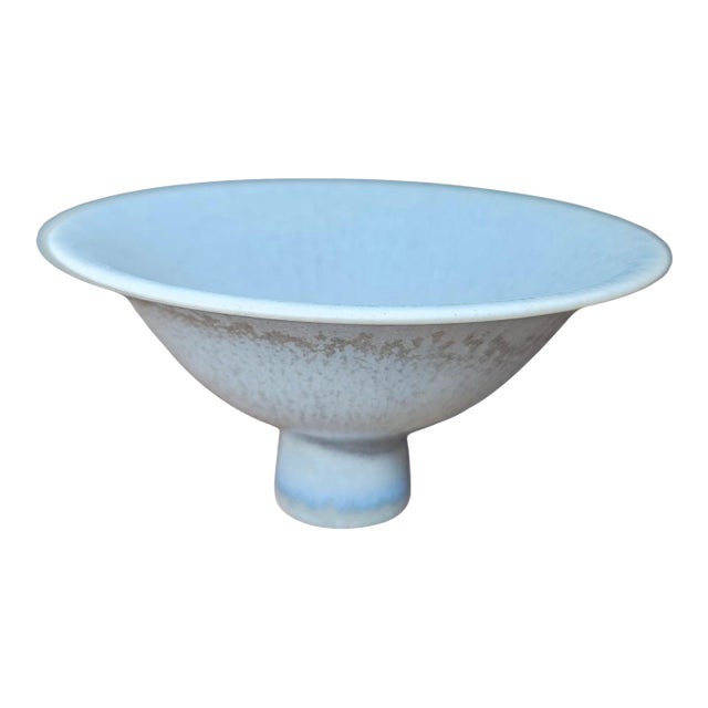 Gunnar Nyland Blue Bowl For Sale