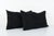 Mid-Century Modern Turkish Black Kilim Pillow Cover - a Pair For Sale - Image 3 of 4