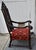 Vintage Carved Throne Chair High Back Renaissance Revival Armchair For Sale - Image 15 of 16