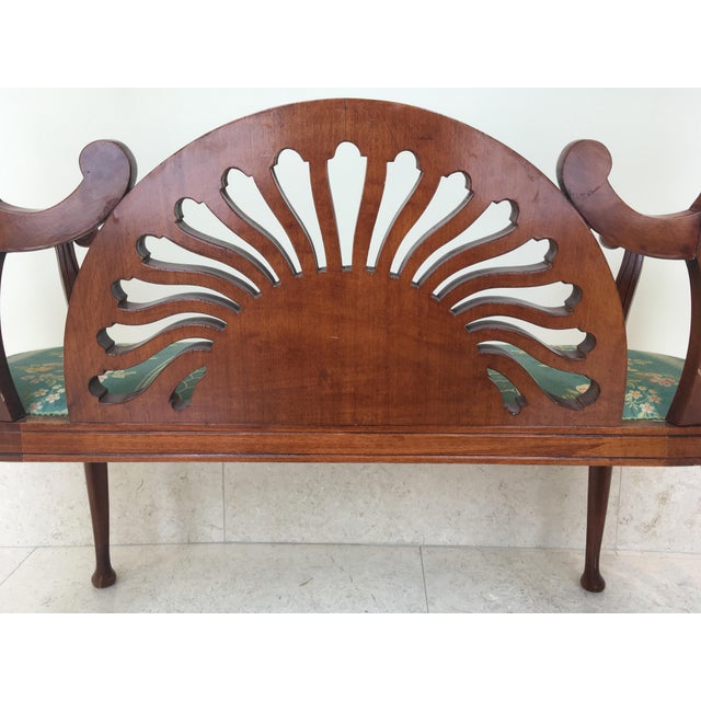Late 20th Century Vintage French Settee For Sale - Image 10 of 13