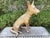 Hollywood Regency Brass German Shepherd. Offered is a handsome large scale brass German Shepherd dating to the 1960's....