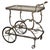 Late 20th Century Baroque Bronze Two Tier Bar or Tea Cart For Sale - Image 15 of 18