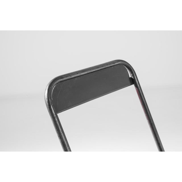 French 1950s French Metal Accent Chair For Sale - Image 3 of 5