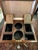 Antique English Regency Fully Fitted Tea Caddy Stand on Casters For Sale - Image 9 of 12