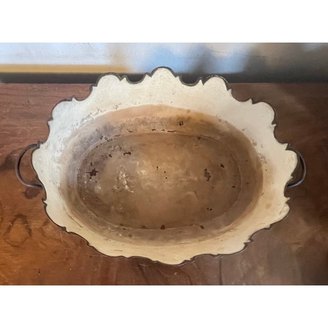 Antique Early 19th Century French Chinoiserie Tole Monteith or Cachepot Jardiniere Circa 1820 For Sale - Image 12 of 13