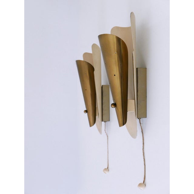 Mid-Century Modern Sconces, Germany, 1950s, Set of 2 For Sale - Image 16 of 18